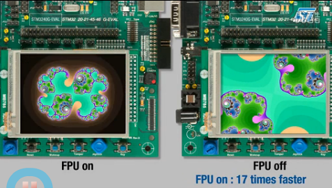 STM32F4系列浮点单元(FPU)的优越性能