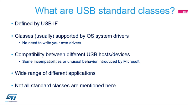 05 USB 标准类概述
