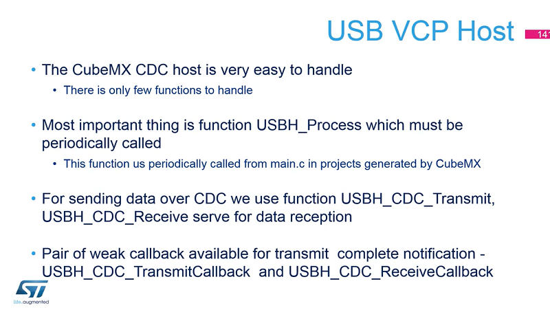 11.1 USB VCP host labs