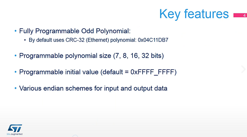 STM32L4 training: 02.3 系統(tǒng)和記憶 - 循環(huán)冗余校驗(yàn)計(jì)算單元(CRC)理論