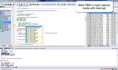 STM32F0教程4：CubeMX定时器-输入捕捉