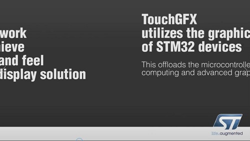 结合STM32F469, TrulyHandsfree和TouchGFX的UI演示