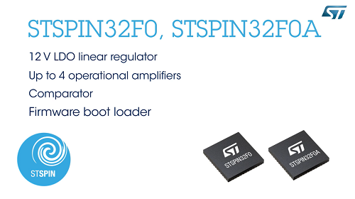 了解嵌入式32位单片机的先进直流无刷电机STSPIN32F0和STSPIN32F0A驱动