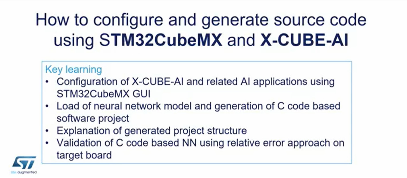 STM32Cube.AI workshop -9 STM32CubeMX和X-Cube-AI实验室