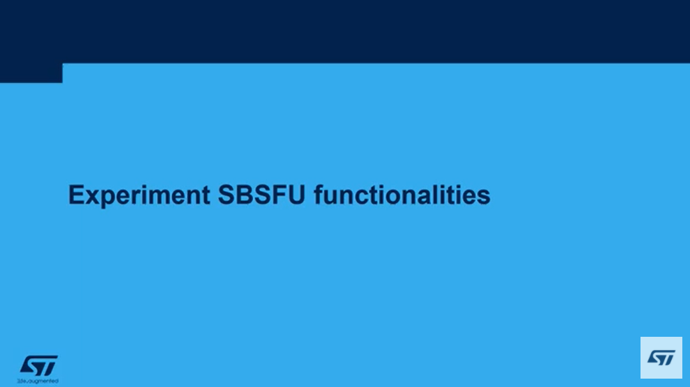 安全性第6部分-STM32安全性生态系统-09b TFM实验室实验SBSFU