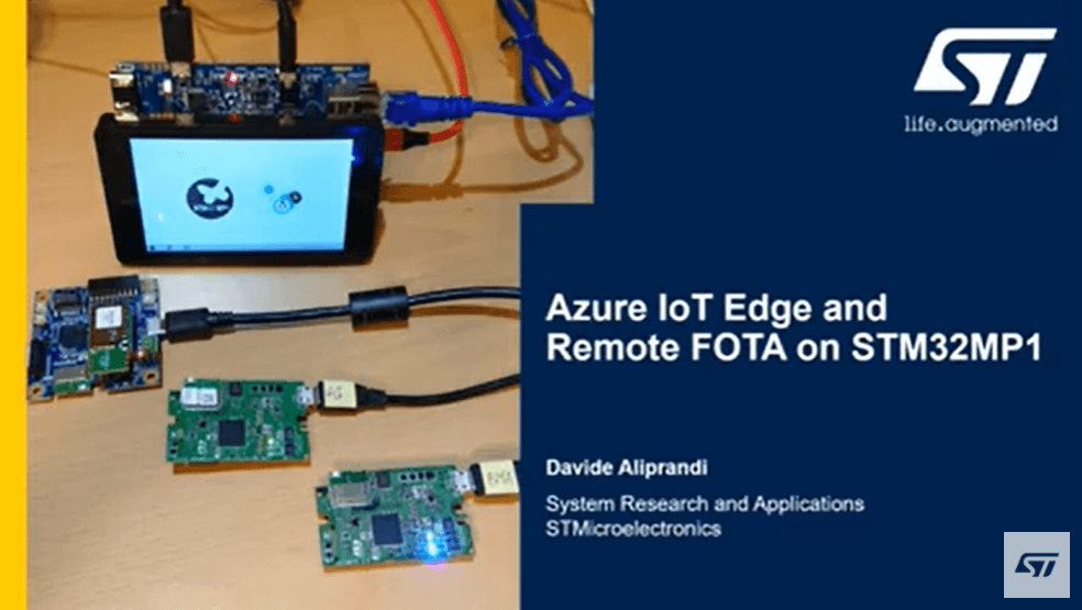STM32MP1上的Azure IoT Edge和远程FOTA