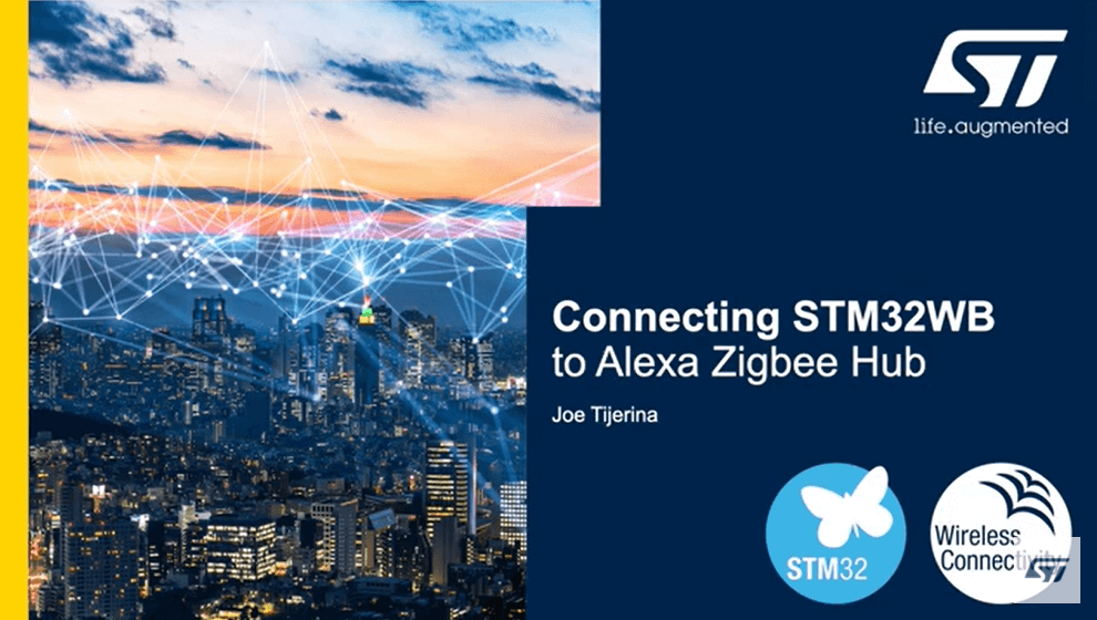 将STM32WB连接到Alexa Zigbee Hub