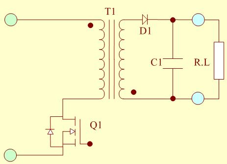 反激式电源的开关过程分析
