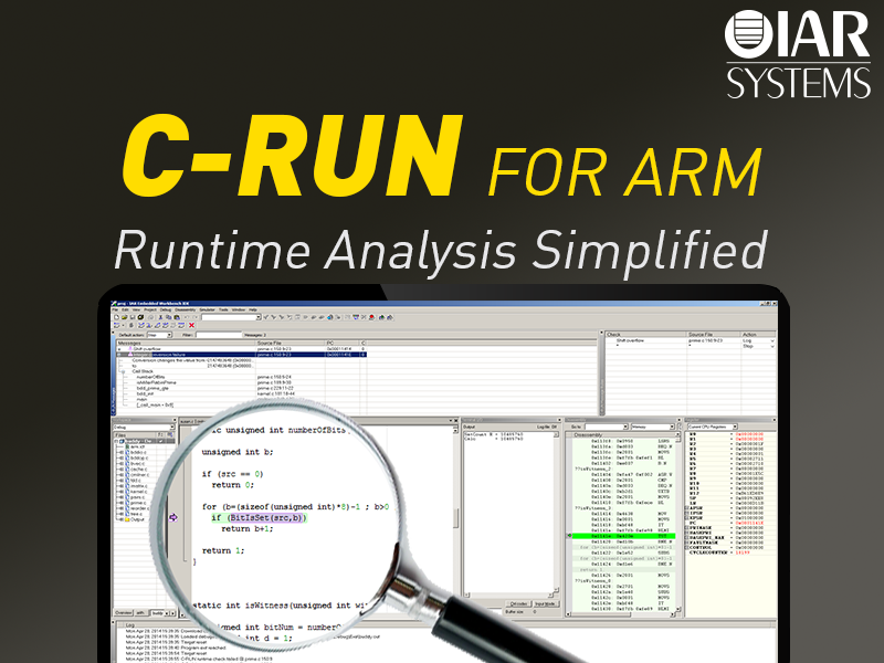 iar发布运行时分析功能插件c-run提高iar ewarm用户纠错能力